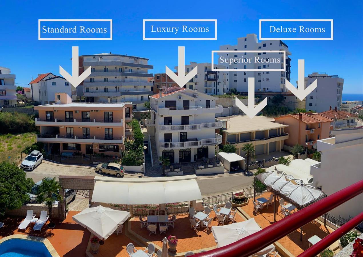 Hotel Kleopatra Ulcinj Eksteriør billede